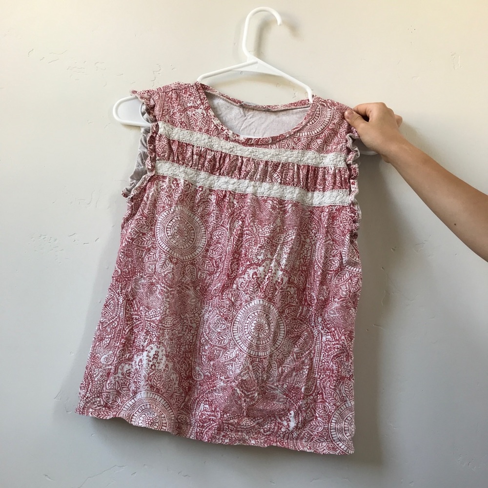 ZARA PATTERNED TANK